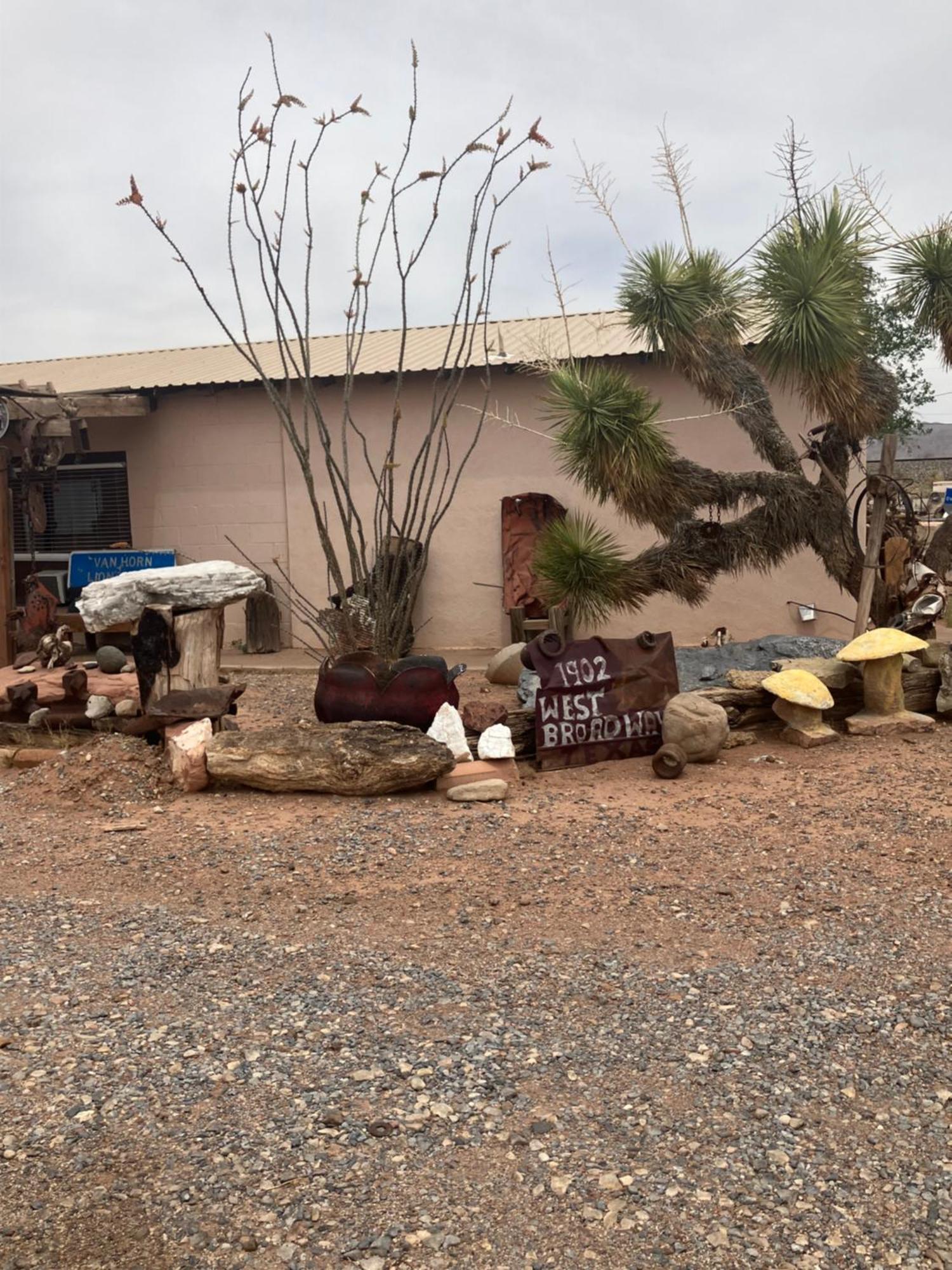 A Taste Of West Texas The Old Rock Shop Villa Van Horn Buitenkant foto